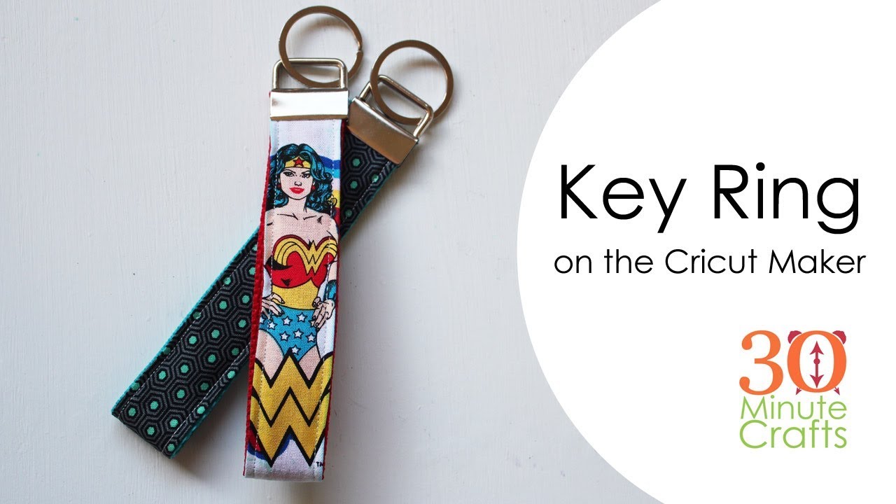 Free Cricut Maker Leather Keychain