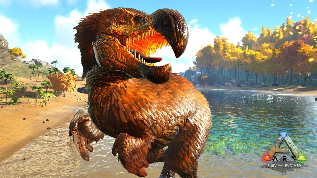 火を噴く恐ろしい恐竜 ドードーレックス を探し出せ Ark Survival Evolved ゆっくり実況 Youtube