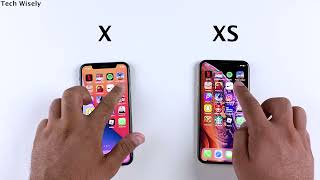 : iPhone X vs iPhone XS Speed Test & Ram Management