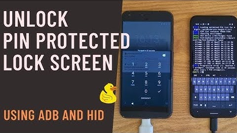 How to unlock PIN protected Android device using ADB and HID method | Brute force | Rubber Ducky