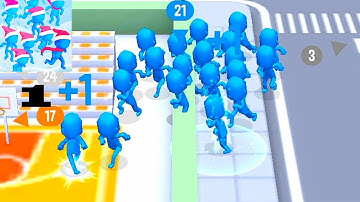 crowd city  - Gameplay Walkthrough Part 1  (Android, iOS)