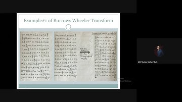 BWT Example | Burrows Wheeler Transform (BWT) Implementation on a Text/String [Worked Out Example#1]
