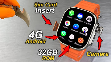 S9 Ultra (2) 4G Android SmartWatch With 8MP Camera & SimCard Insert⚡️3GB RAM + 32GB ROM + HotSpot⚡️
