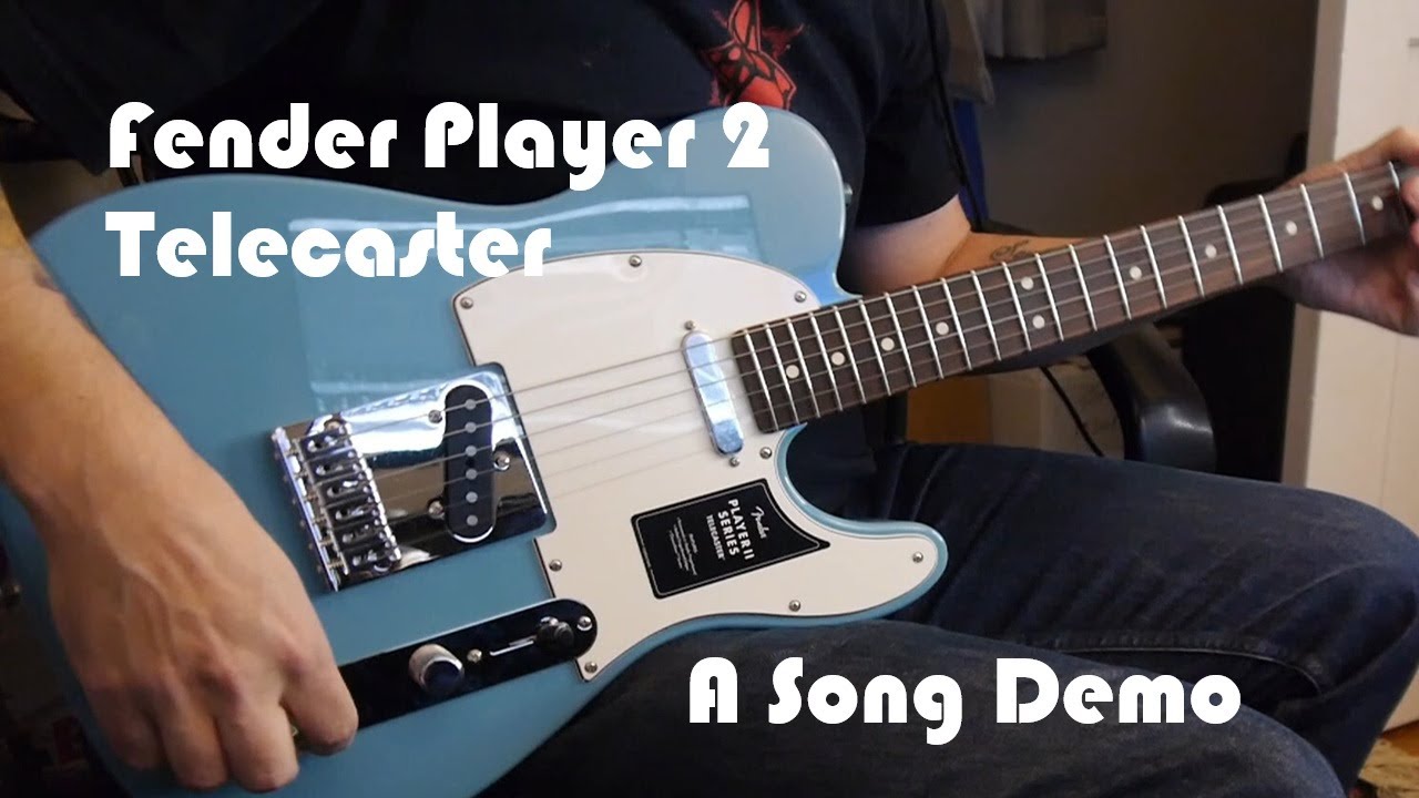 Fender Player 2 Telecaster - A Song Demo  - Full Review Link in Description