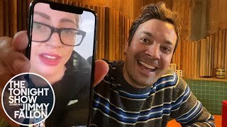 The Tonight Show: At Home Edition (Jimmy Checks in with Lady Gaga