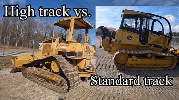 What’s the reason for Cat high tracks vs standard @C_CEQUIPMENT debate