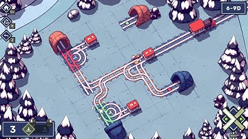 Railbound 6-9D Walkthrough