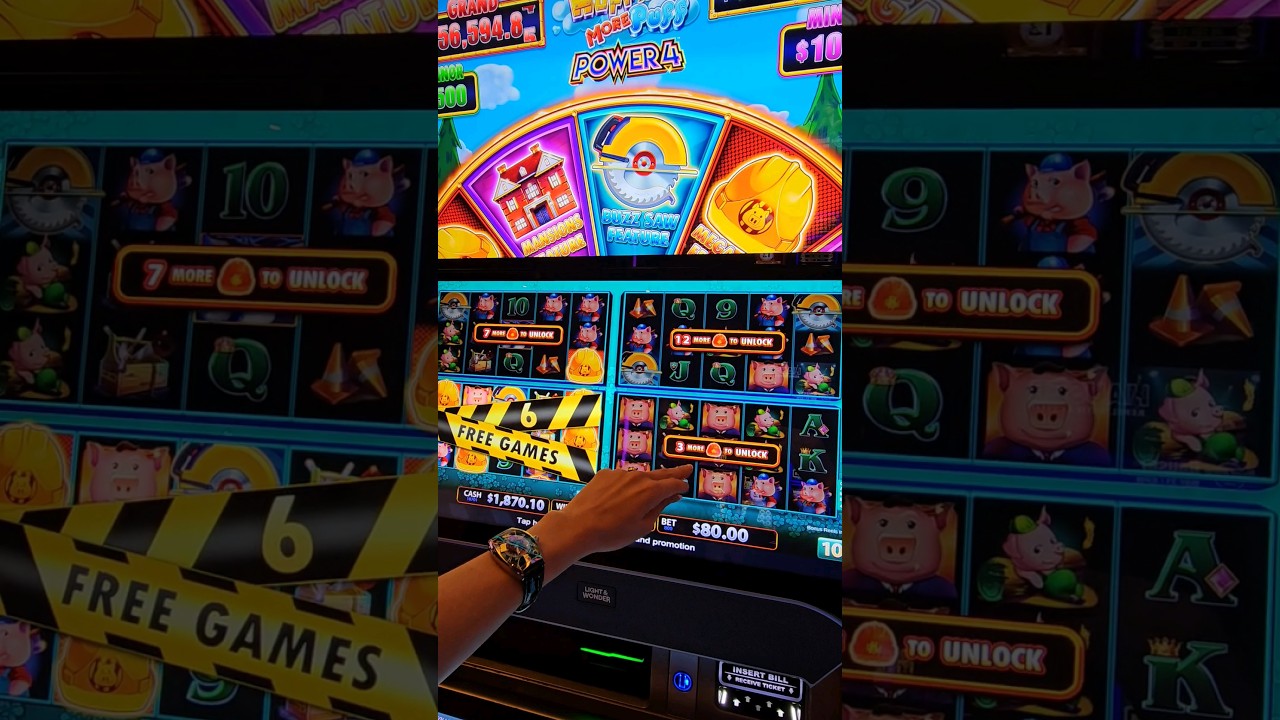 mr wild casino NEVER BEFORE SEEN Huff n More Puff Power 4!!! slots jackpot casino