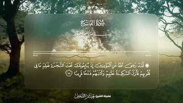 سورة الفتح - تلاوة آية 18 | القارئ هيثم الدخين