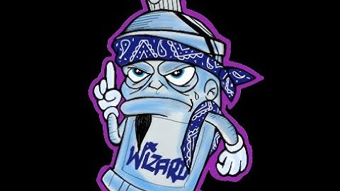 How to draw a  Gangsta Character - Como Dibujar un cholo (spray can)