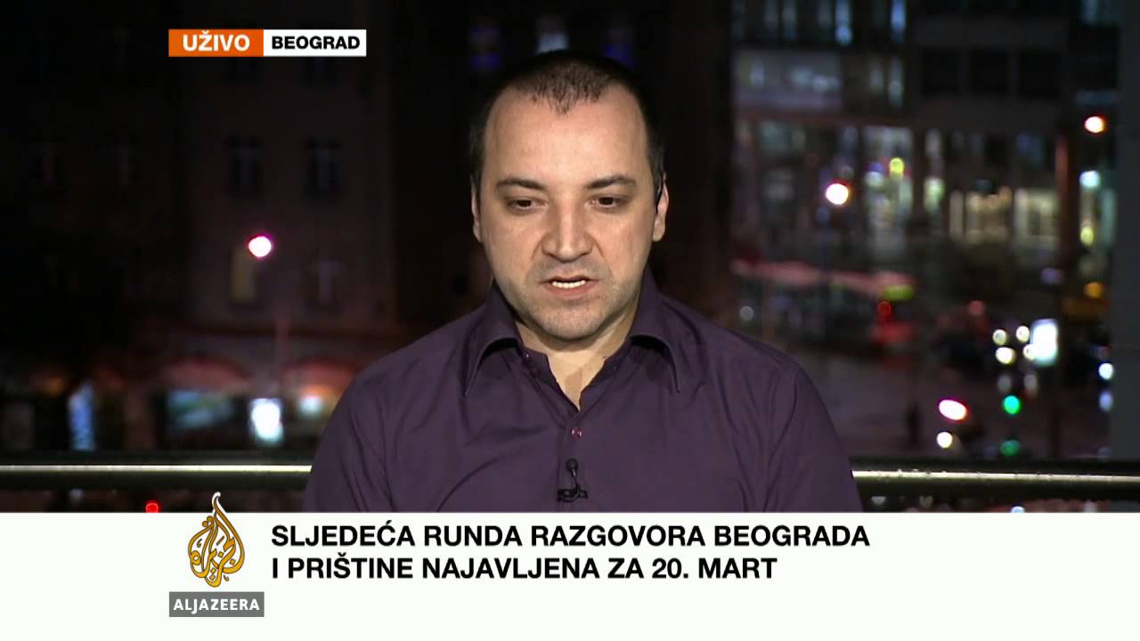 دراغان بوبوفيتش يتحدث عن اجتماع قمتي صربيا وأشتون - قناة الجزيرة البلقان