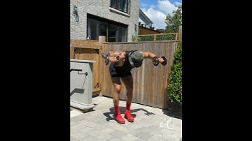 BENT OVER REAR DELT ROW TO EXTERNAL ROTATION