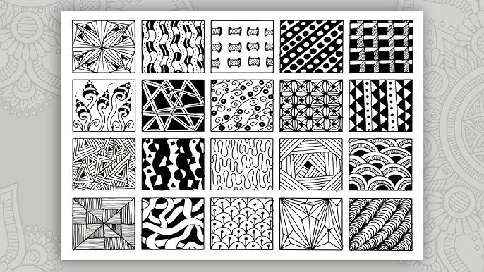 20 easy zentangle patterns for beginners ✺ Zentangle patterns step by step - YouTube 20-easy-zentangle-patterns-for-beginners-zentangle-patterns-step-by-step-youtube