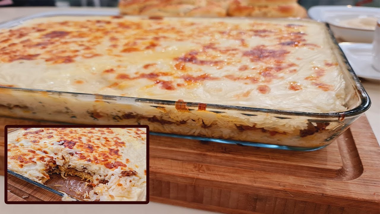 طريقة عمل أرز بالبشاميل | المطعم مع الشيف محمد حامد