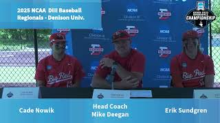 2025 NCAA Division III Baseball Super Regionals - Game Two vs Belhaven