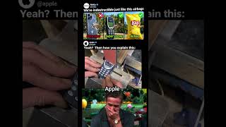 Nokia Vs Apple Moment 😅🗿