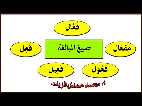 صيغ المبالغة