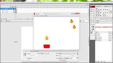 Membuat Game Tangkap Buah dengan Adobe Flash Action Script 2 Part 3