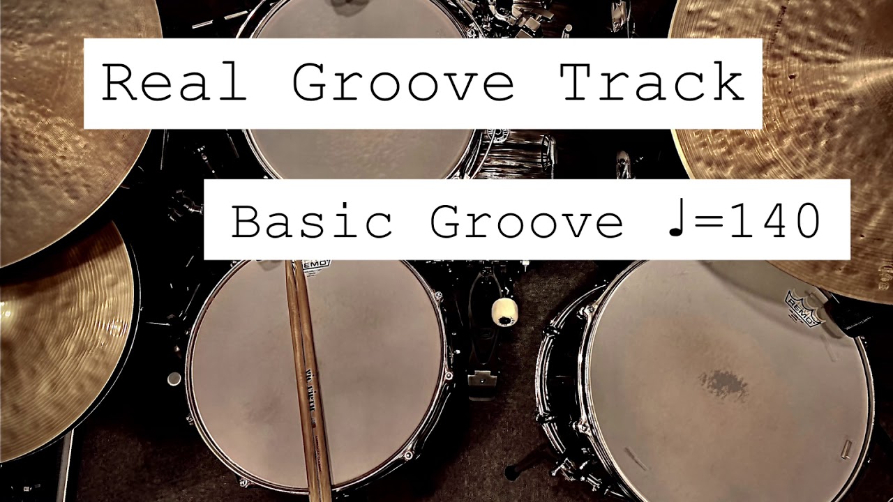 Drum Track 】Rock / Funk BEAT 【 BPM 140 】【 Drum Loop 】 - YouTube