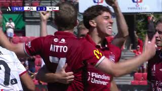 Adelaide United v Western Sydney Wanderers | Isuzu UTE A-League Round 17 Highlights | Paramount+ Aus