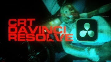AMAZING CRT EFFECT for Davinci Resolve