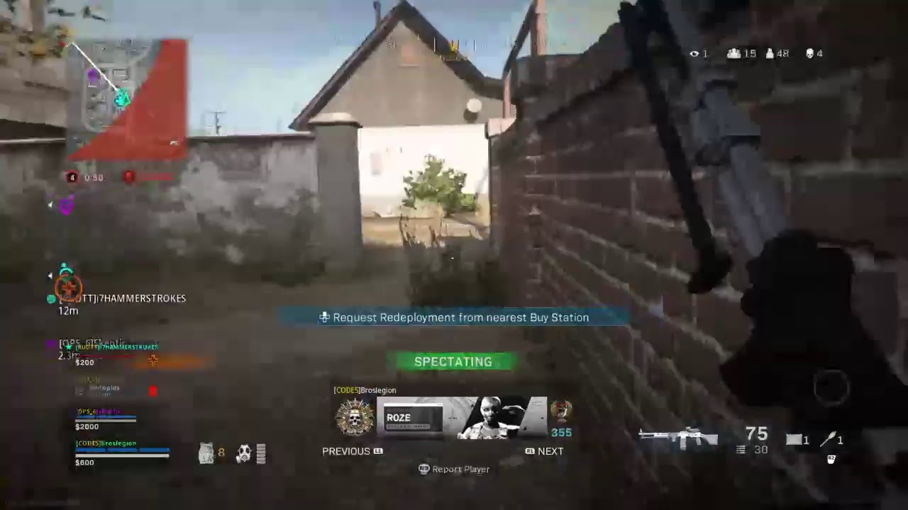 Warzone with broslegion