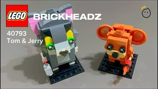 LEGO Brickheadz 40793 Tom & Jerry | Speedbuild & Review