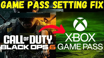 How to STOP BO6 SETTINGS from RESETTING on GAME PASS #bo6