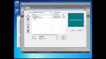 CAESAR II : Using FEA Results with CAESAR II designs(Part III)