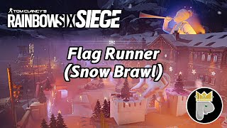 Rainbow Six Siege (Snow Brawl) - Flag Runner