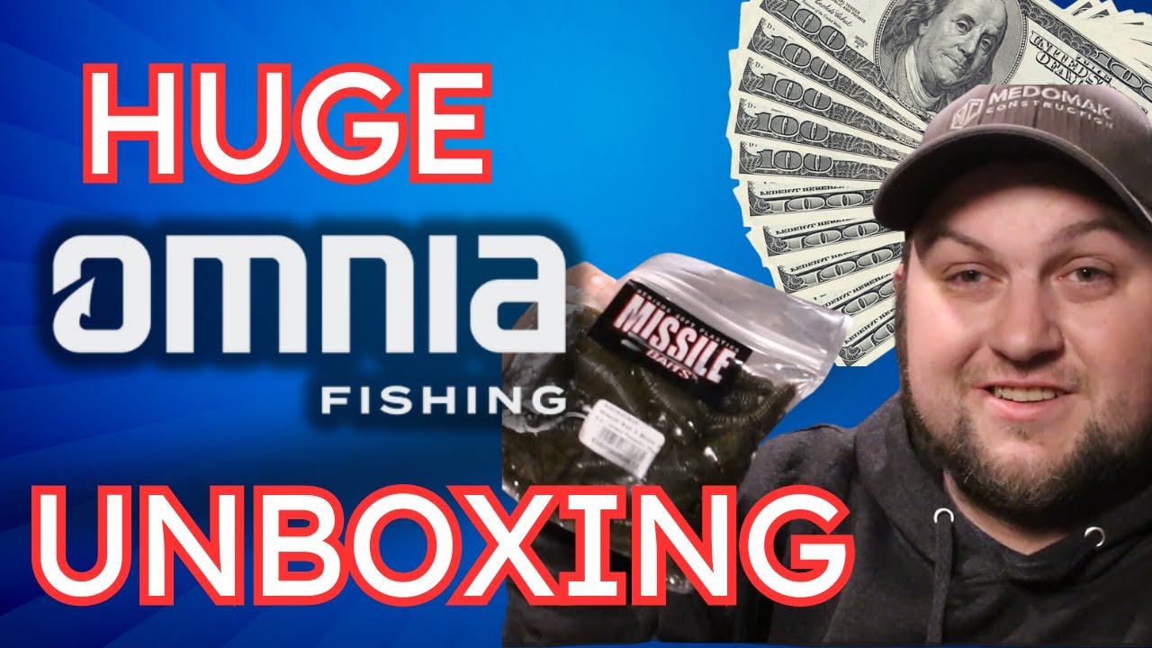 HUGE OMNIA FISHING UNBOXING!! 2024 Bass Tournament Prep!