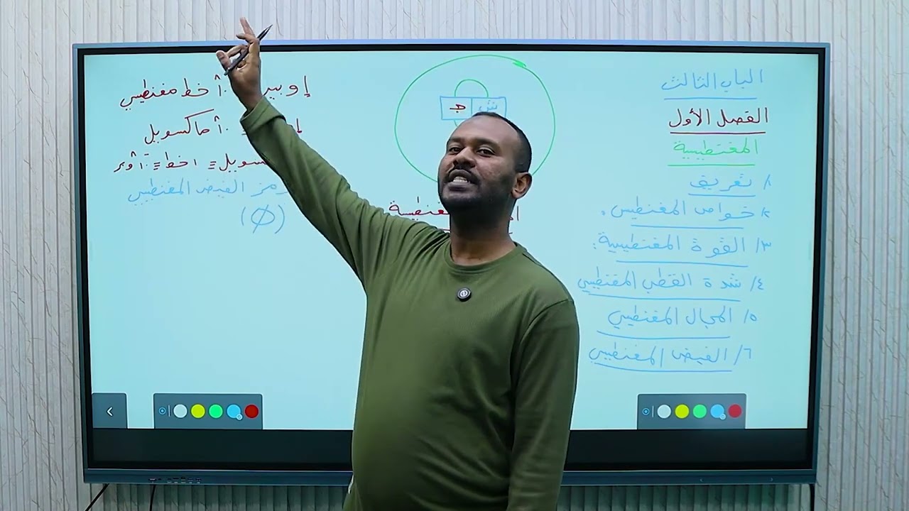 الباب الثالث - الفصل الأول - المغنطيسية (1)