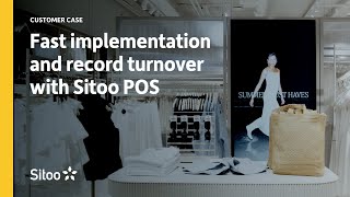 Fast implementation and record turnover with Sitoo POS