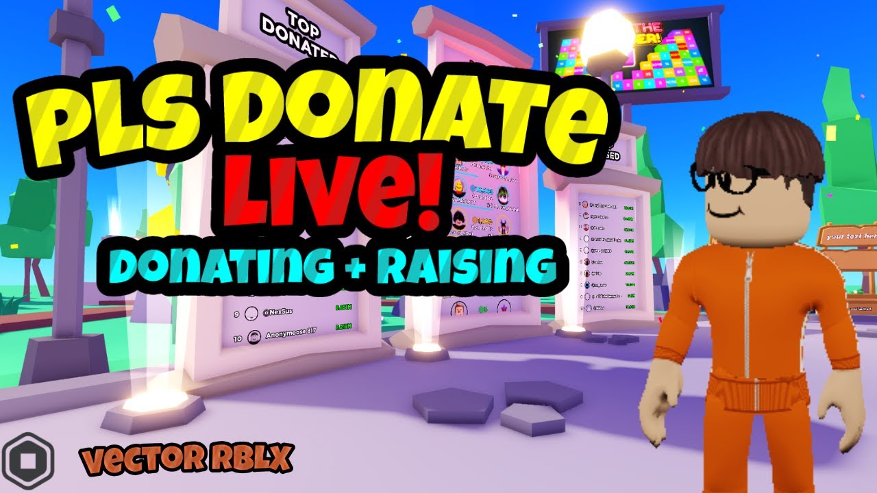 🔴LIVE🔴DONATING ROBUX ON PLS DONATE [ROBLOX] -  in 2023