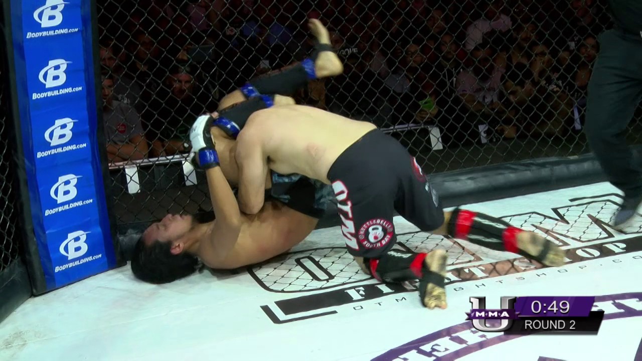 Anthony Brown vs Ness Anthony (University of MMA, Fight Night 14) - YouTube