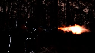 Adler A110 12G Shotgun Light And Laser Test