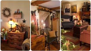 Primitive Country Home Tour 2024 | Vintage and Rustic Decorating With Antiques Ideas
