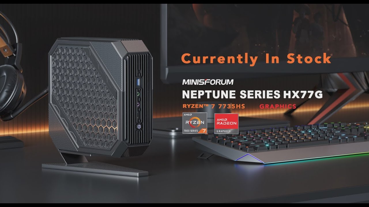 MINISFORUM ミニPC HX77G 西川和久の不定期コラム】Ryzen+Radeon搭載で本格的にゲームも