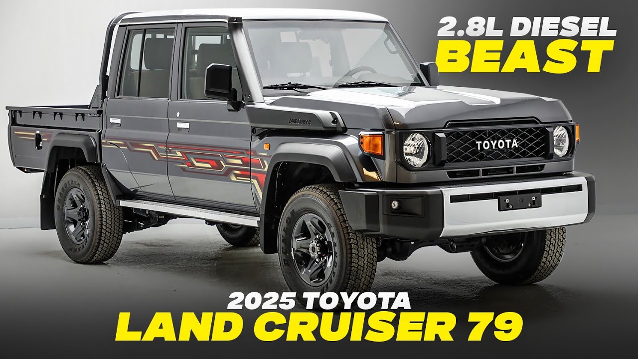2025 Toyota Land Cruiser 79 | All-New 2.8L Diesel Beast! | With Price
