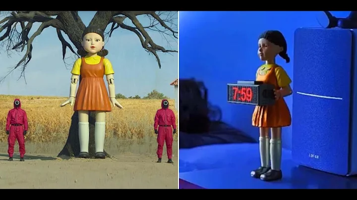 Squid Game Creepy Doll Alarm Clock