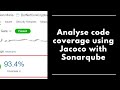 Generate code coverage using jacoco with sonarqube  latest 2024