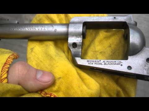 ruger-41-mag-superblackhawk---project-sluthammer-video-3:-frame-electrolysis-round-one