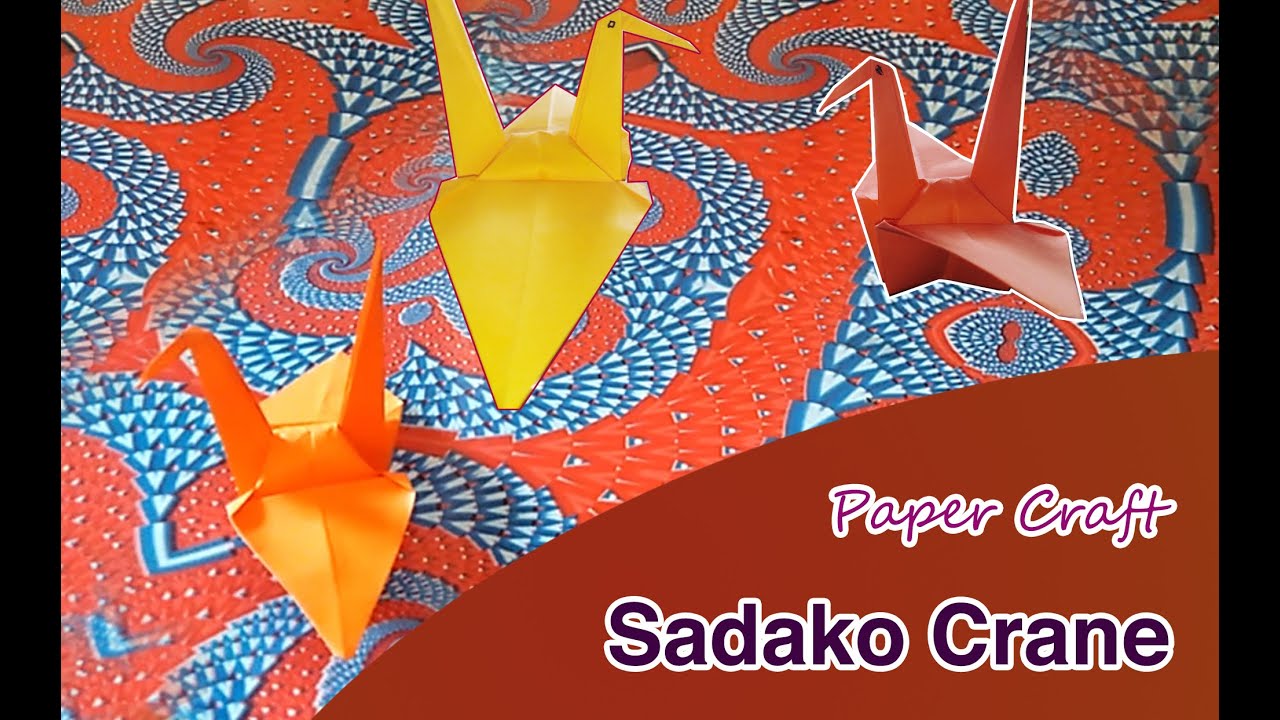How to Make Paper Origami Sadako Crane ‘സഡാക്കോ കൊക്ക്’ Origami
