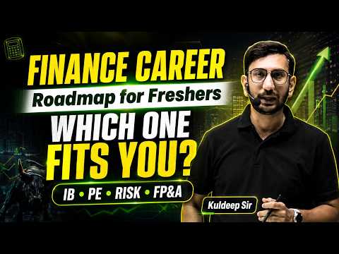 Which Finance Job is Right for You? IB, PE, Risk Management, FP&A? Kuldeep Sir