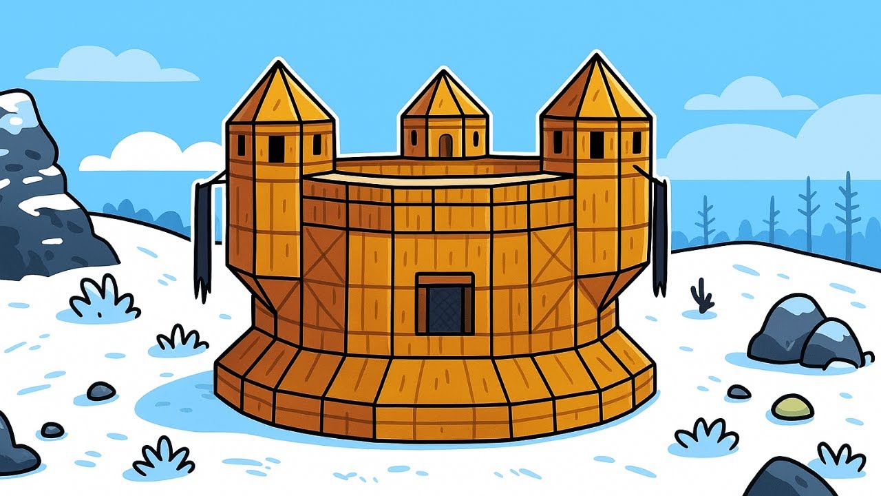 Sobrevivi SOLO em um CASTELO na MINERADORA DE ENXOFRE! 🏰🛡️- Rust