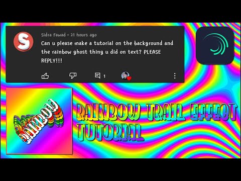 Rainbow Trail Effect