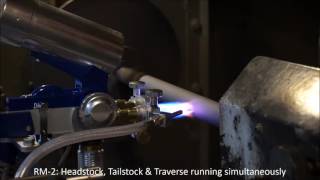 RM2 Spray Booth Powder Coating Systems With Options Demo [HD]