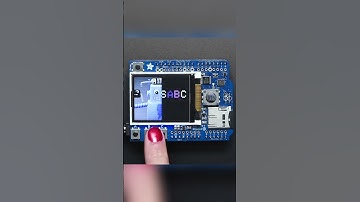 PCB of the day! 1.8" Color TFT Shield w/microSD and Joystick 🖥️🎮🔌