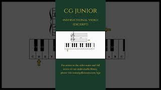 Music Reading: The Piano: White Keys