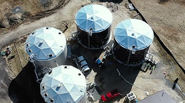 Mass Transfer Systems Jet Aeration, Jet Mixing and Sulzer Recirculating Pump installation, on-site.